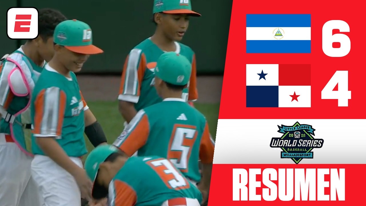 DRAMÁTICA VICTORIA de NICARAGUA 6-4 vs PANAMÁ y enfrentará a MÉXICO | Serie Mundial Pequeñas Ligas