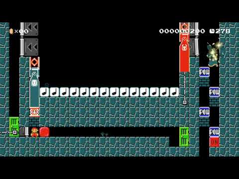 Super Mario Maker 2  Level Preview: "SMM2 Tennis: Impossible Mode"