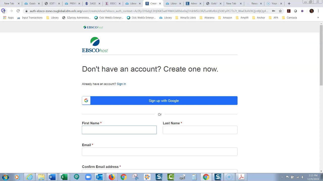 How to use folders in EBSCO databases.