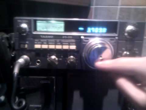 Yaesu ft77 40 meters busy with french