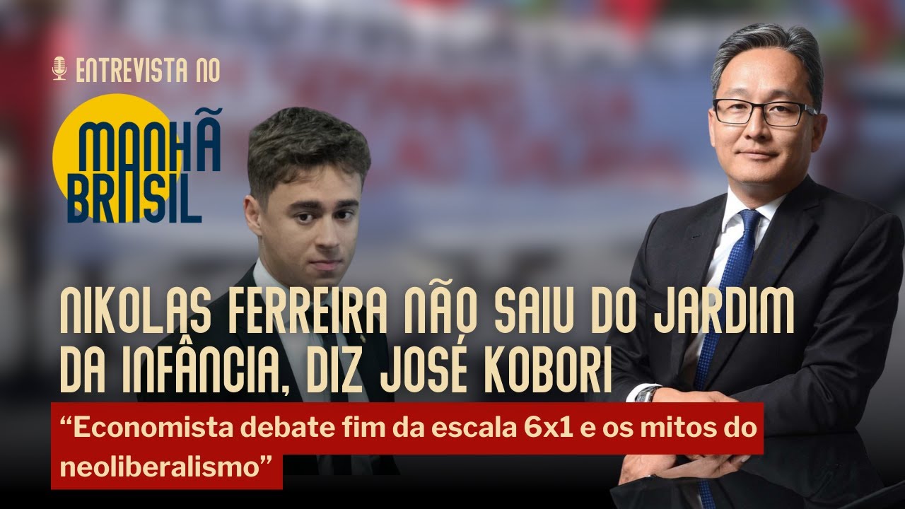 Nikolas Ferreira não saiu do jardim de infância, diz José Kobori