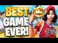 MY BEST GAME EVER!! *EPIC SOLO WIN* (Fortnite Battle Royale)