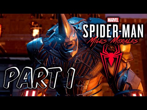 SPIDER-MAN MILES MORALES Gameplay Walkthrough Part 1 (FULL GAME) - No Commentary
