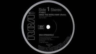 Rick Springfield - Dance This World Away (Remix) 1985