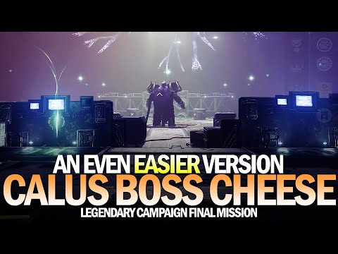 An Even Easier Calus Boss Cheese - Final Lightfall Mission Desperate Measures Legendary [Destiny 2]