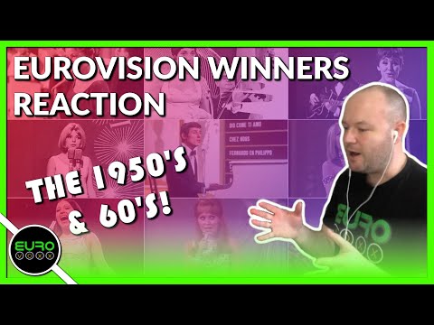 EUROVISION WINNERS REACTION: THE 50's & 60's! | ANDY REACTS!