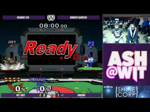 WIT | ORLY (Falcon) vs Hindawg (Falco) - ASH@WIT #92 Meleee Winner's Quarters