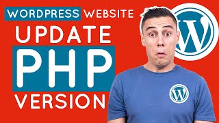 How do I update my wordpress websites PHP version?