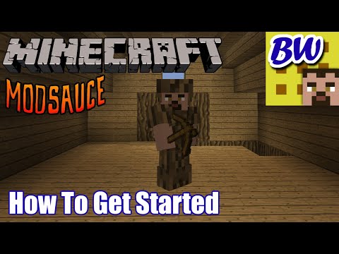 Minecraft How To: Get Started in Modsauce!