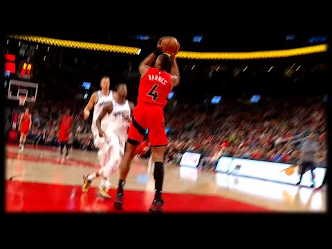 Scottie Barnes WICKED 360 Slam Dunk - Raptors vs Wizards | March 26, 2023