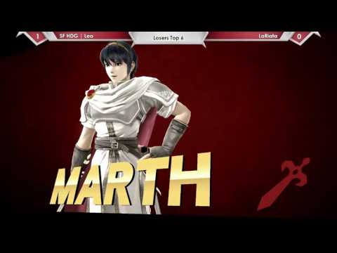 SP45 - SF HDG | Leo (Marth) Vs. LaRiata (Bowser Jr.) Losers Top 6 - Smash 4
