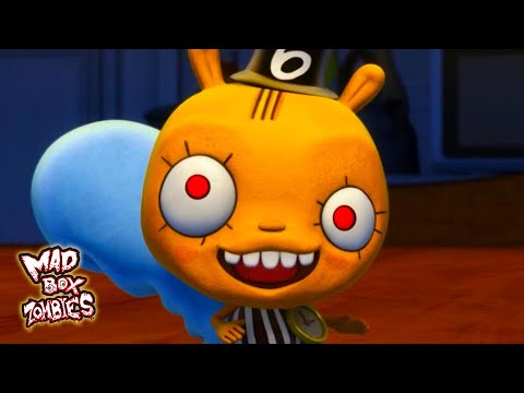 Dibujos animados completos en español para jovenes: El Cesto de Basura Segunda Parte - Mad Box Zombi