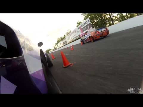 Jonathan Nerren Leading Martin Langlois - Formula Drift Canada Round 1 2016