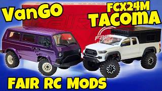 NEW Fair RC Mods - AWESOME VanGo Body and FCX24M White Tacoma Plus More!