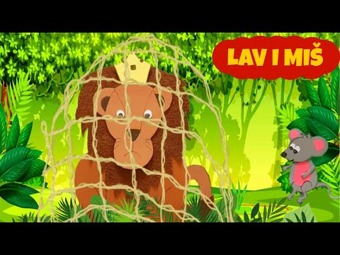 LAV I MIŠ -OBLAK PAMETNIŠA I NAJLEPŠE BAJKE I BASNE-BAJKE ZA LAKU NOĆ