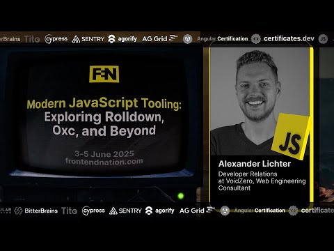 Frontend Nation 2025: Modern JavaScript Tooling: Exploring Rolldown, Oxc, and Beyond