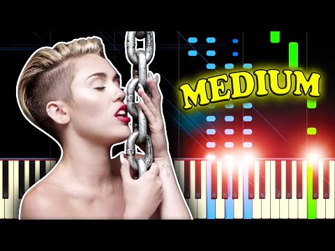 Miley Cyrus - Wrecking Ball - Piano Tutorial