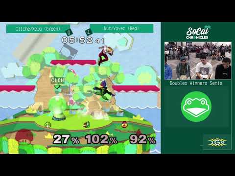 SoCal Chronicles - Cliche/Xela (Green) VS Nut/Vavez (Red) - SSBM Winners Semis