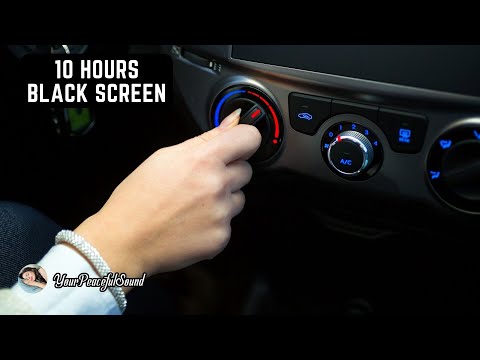 Car HEATER Blower Motor Sound | 10 Hours AC Sound Black Screen | Calm, Relax, Soothe a Baby