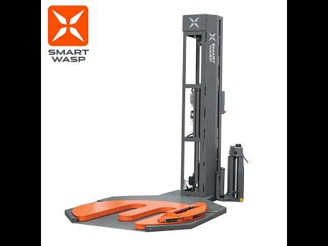 Máy quấn màng bọc pallet tự động hoàn toàn M, máy quấn màng co pallet.