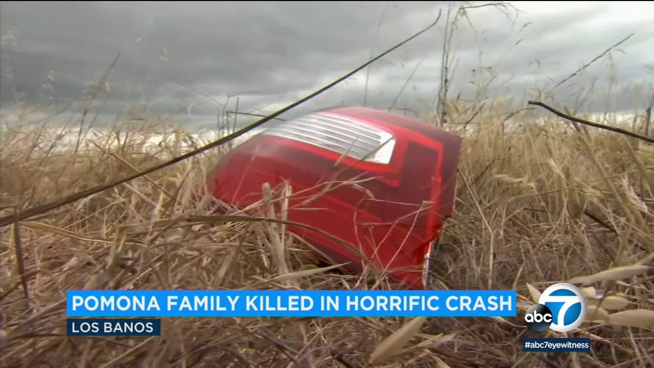 Pomona family of 4 killed in Merced County crash | ABC7