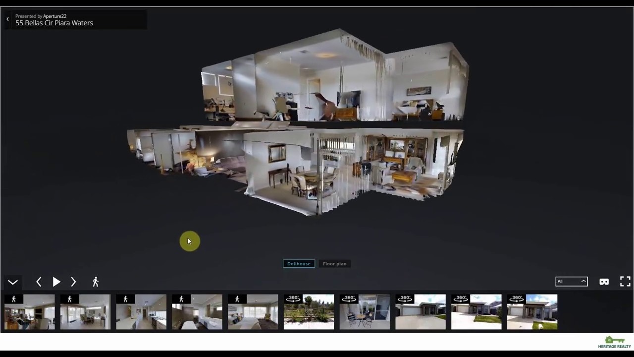 3D Virtual Reality Tours