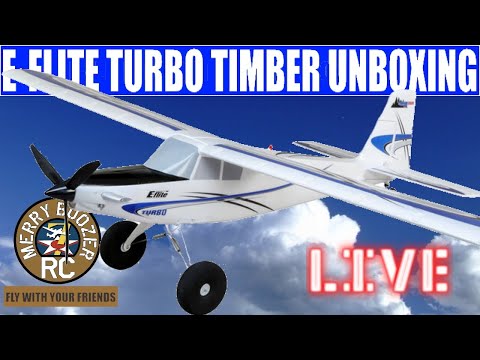 E-flite Turbo Timber 1.5m BNF Basic with AS3X and SAFE Select Unboxing