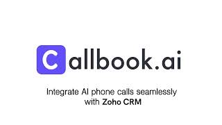 Callbook.ai YouTube Video