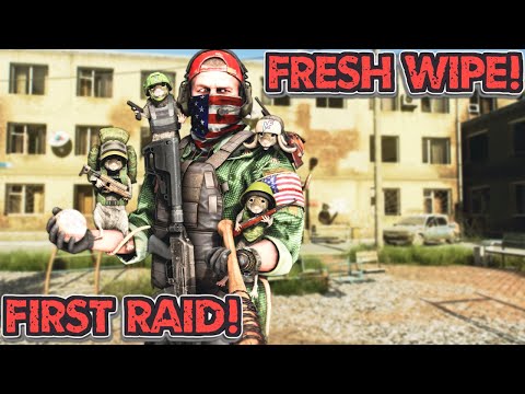 FIRST RAID OF WIPE! (new audio, new bosses, dynamic loot, ...)