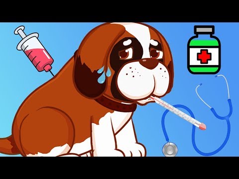 Fun Care Kids Games - Puppy Rescue Care, Dress UP Makeover - Animal Pet Care Kids Games