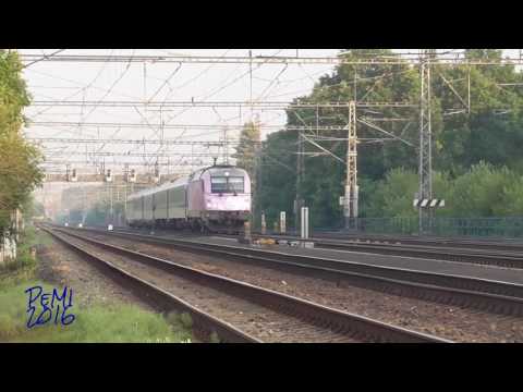 Železnice - EC 113 „Porta Moravica“v čele s EU44-001(91 51 5 370 001-7 (PL-PKPIC)