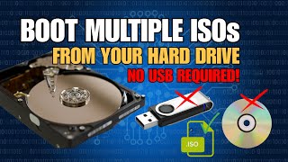 Boot Multiple ISOs From Your Hard Drive — No USB Required!