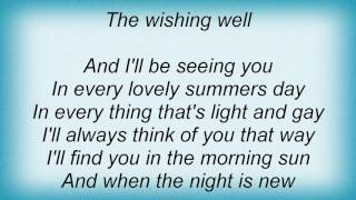 Barry Manilow - I&#39;ll Be Seeing You Lyrics