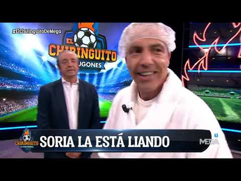 Cristóbal Soria: "Vengo del baño que le hemos dado al Real de Madrid"