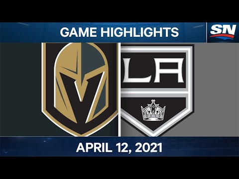 NHL Game Highlights | Golden Knights vs. Kings - Apr. 12, 2021