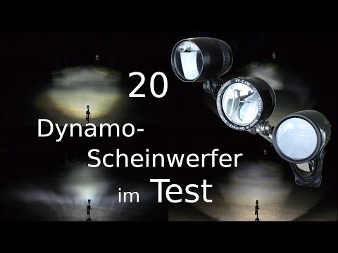 Der ultimative Dynamo-Scheinwerfer Test | Fahrradbeleuchtung-Info