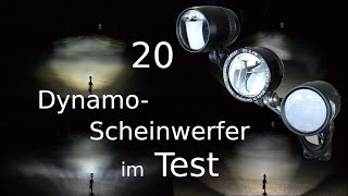 Der ultimative Dynamo-Scheinwerfer Test | Fahrradbeleuchtung-Info
