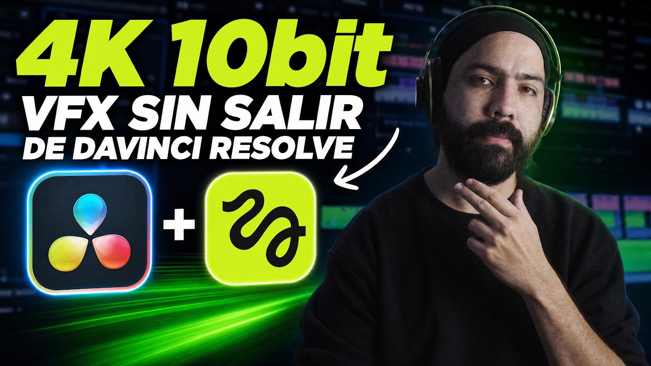 Por fin Gen AI usable! dentro de DaVinci Resolve – Plugins de Higgsfield AI