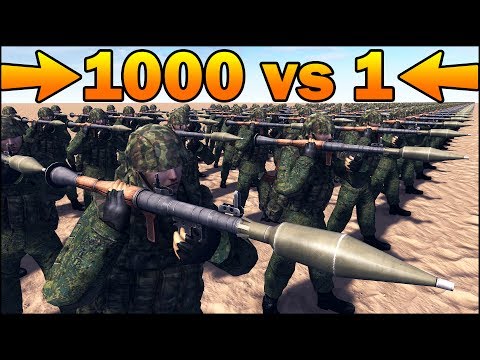 1000 RPG-7 vs 1 MODERNIZED LANDKREUZER P.1000 RATTE - MISSION IMPOSSIBLE - Call to Arms Scenario #9
