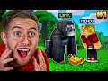 J’AI ADOPTÉ UN GORILLE ! 😱 (Minecraft RP #1)