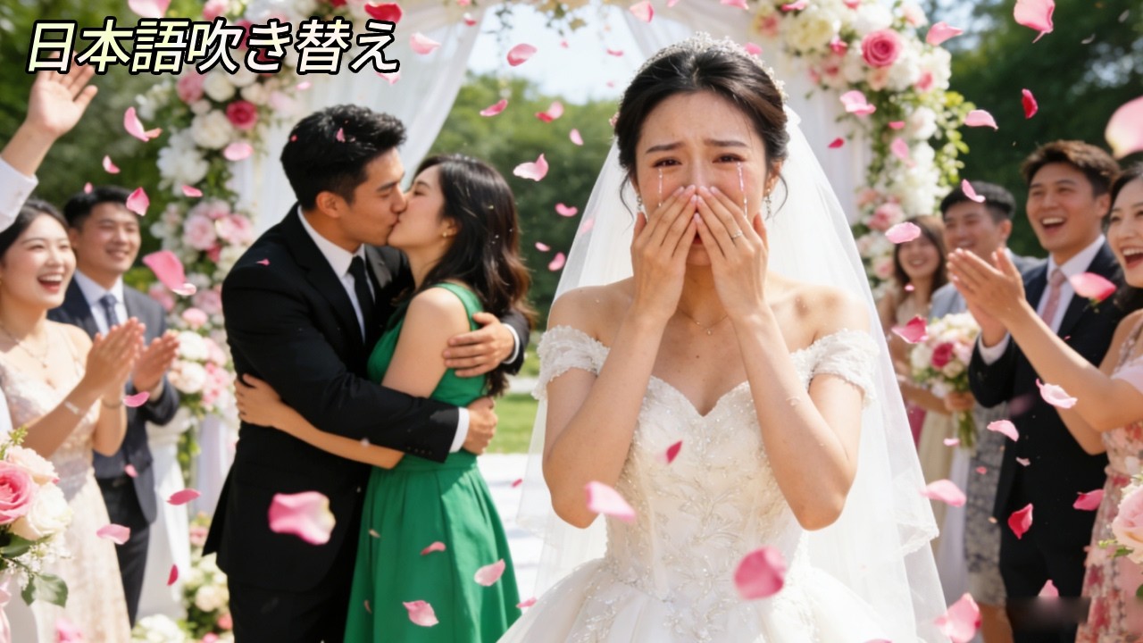 「日本語の吹き替え」結婚式当日、婚約者は元カノからの電話で彼女を捨てた。彼女は去り、社長と結ばれ、彼は激しく後悔する！ #人気短編ドラマ