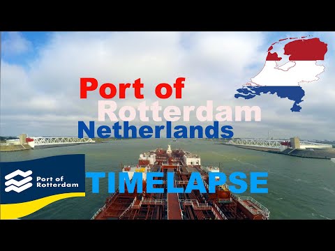 Timelapse | PORT OF ROTTERDAM, Netherlands🇳🇱