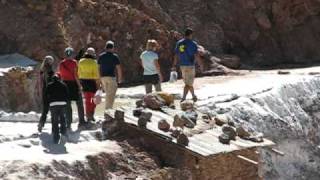 preview picture of video 'Man-made  Salt Ponds, Peru- Valley and River Pt 2'