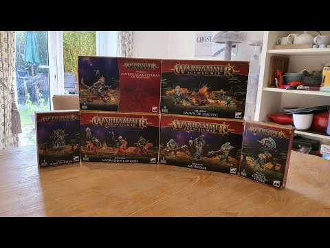 Unboxing: New Seraphon - Warhammer Age of Sigmar (AoS)
