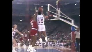 Vinnie Johnson Doesn't Even Bother Creating Separation (25 vs. Philly, Hits First 7)