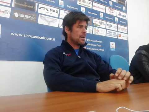 Siracusa. Sottil: "Con la Paganese voglio lo stadio pieno"