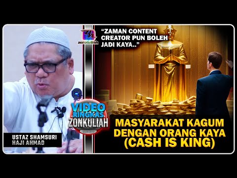 TAZKIRAH : Kaya Dengan Duit Haram & Zaman 'Cash Is King' - Ustaz Shamsuri Ahmad
