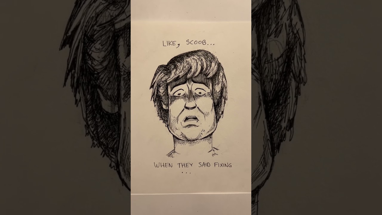 Is this funny idk #my #art #drawing