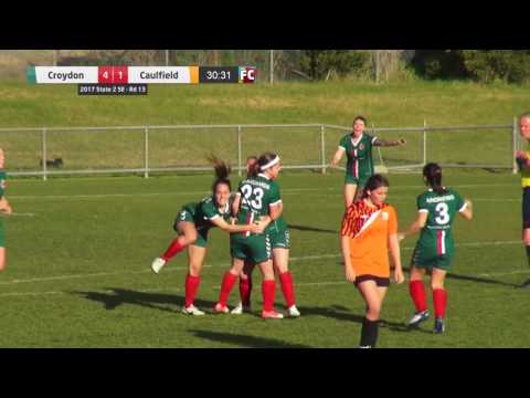 2017 Women's State 2 SE Rd 13 - Croydon City Arrows v North Caulfield
