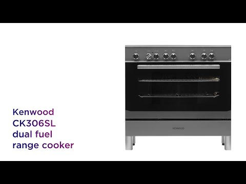 Kenwood CK306SL 90 cm Dual Fuel Range Cooker | Product Overview | Currys PC World